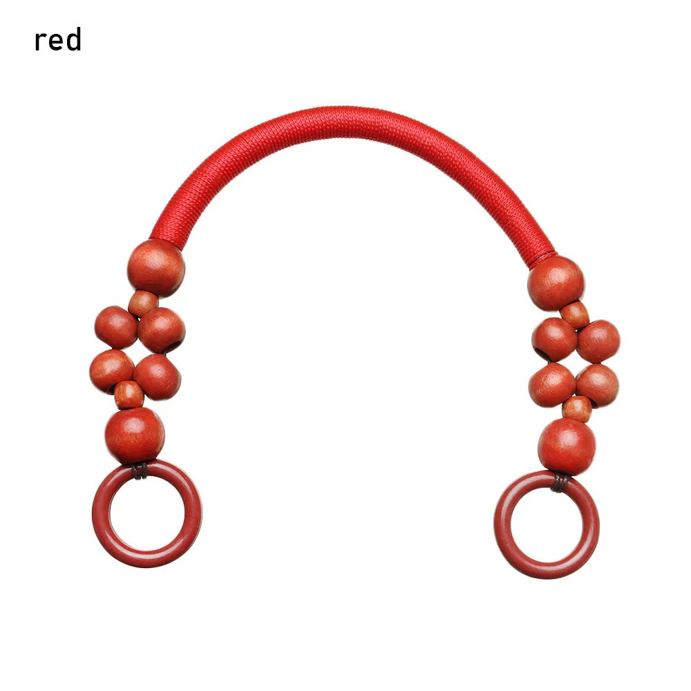 Wooden Bead Rope Bag Strap - Image 4