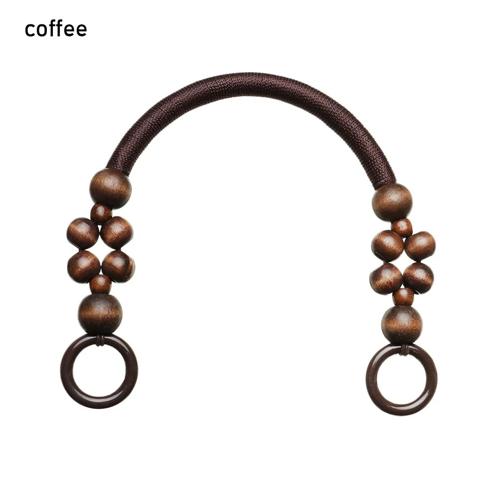 Wooden Bead Rope Bag Strap - Image 5