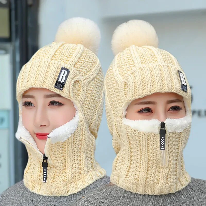 Wool Knitted Winter Hat - Image 3