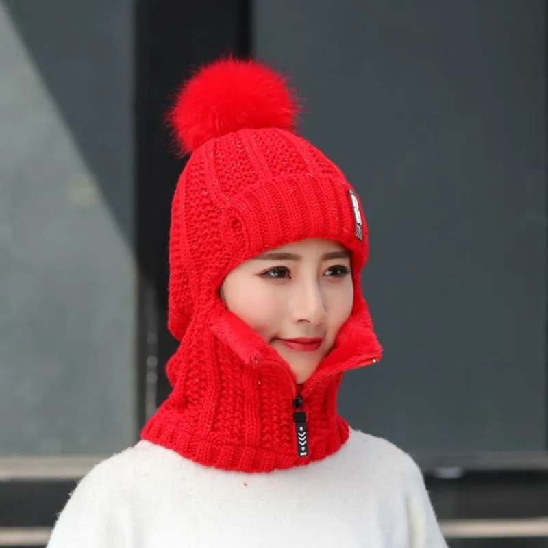 Wool Knitted Winter Hat - Image 8