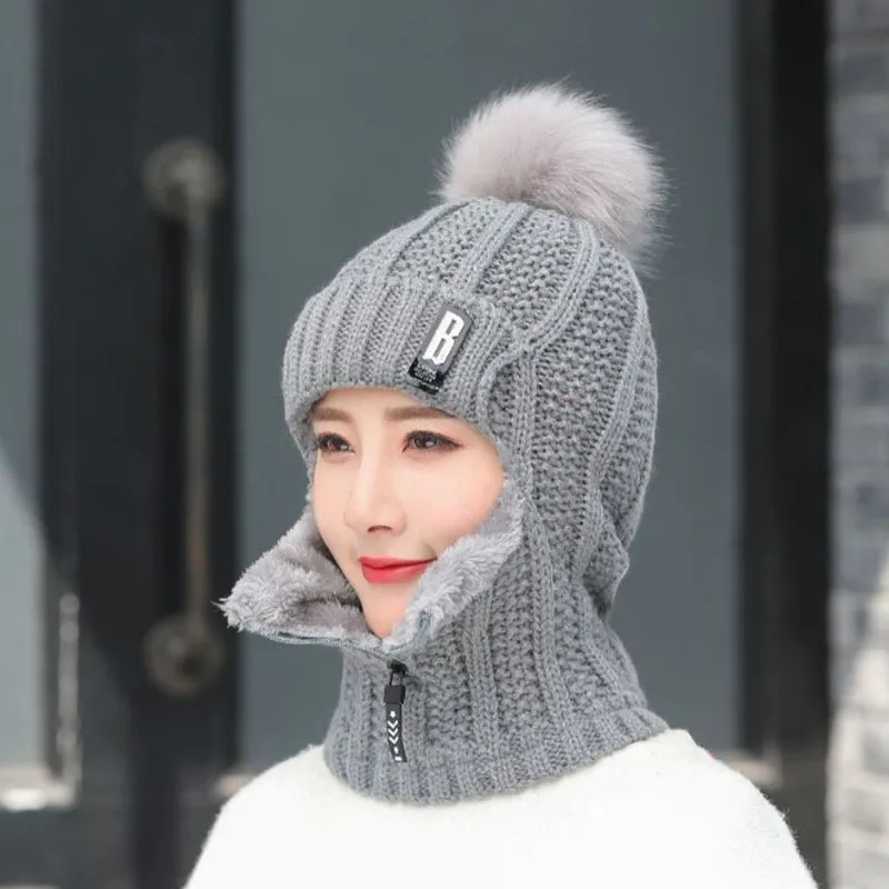 Wool Knitted Winter Hat - Image 9